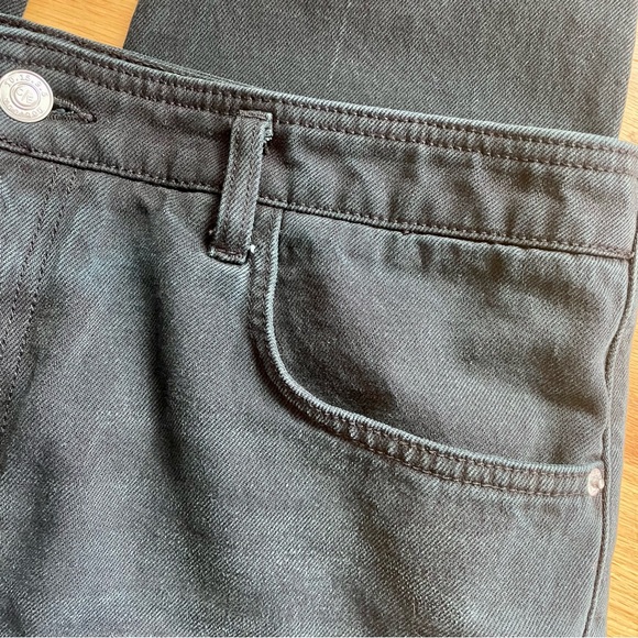 CURRENT/ELLIOTT Truby Frayed Hem Cropped Straight Jeans - Picture 7 of 10